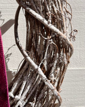 Load image into Gallery viewer, Magenta Peony and Roses Holiday Winter Wreath