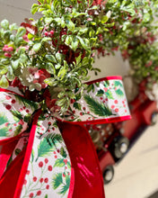 Load image into Gallery viewer, Holly Red Truck Holiday Winter Wreath
