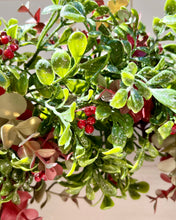 Load image into Gallery viewer, Holly Red Truck Holiday Winter Wreath
